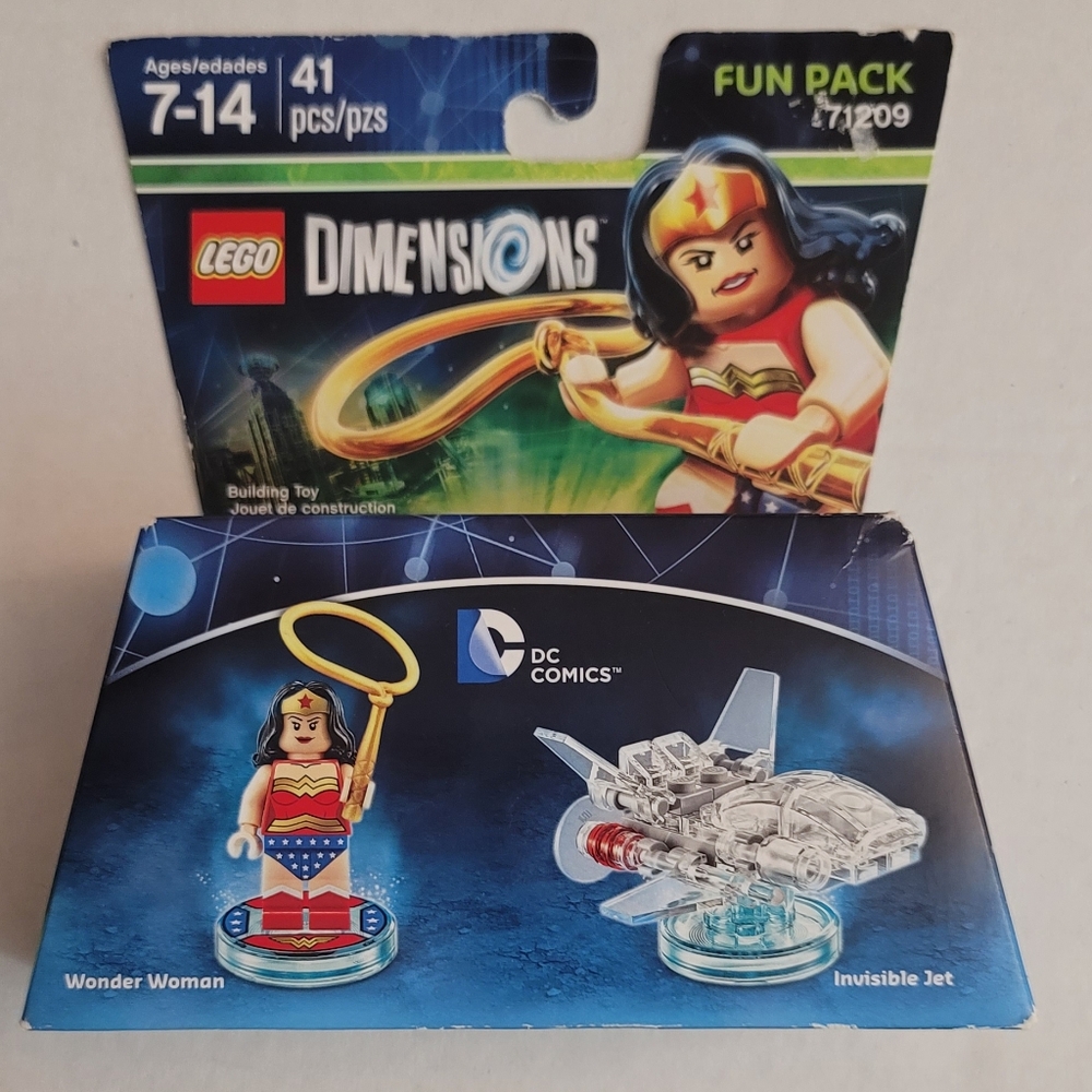 LEGO Dimensions DC Comics Wonder Woman Invisible Jet Fun Pack 71209